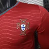 2026 Long Sleeve Player Version Portugal Home Football Shirt 1:1 Thai Quality