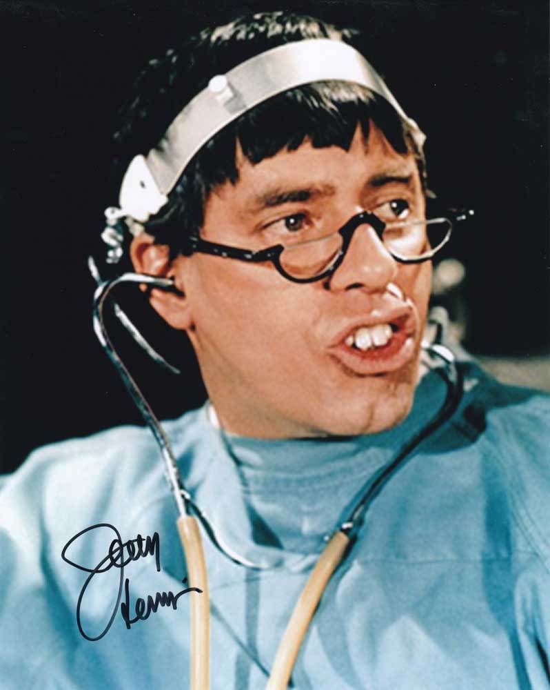 Jerry Lewis In-Person AUTHENTIC Autographed Photo Poster painting PROOF SHA #22785