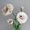 Soft 4 Stems Silk Lisianthus Artificial Flower