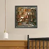 Bücherregal - Rundbohrer Diamant Malerei - 40 * 40cm
