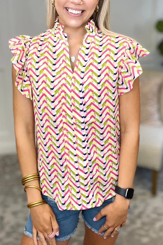 Wave Pattern Top