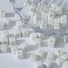 White Serie Ceramic Beads DIY Fashion Accessories