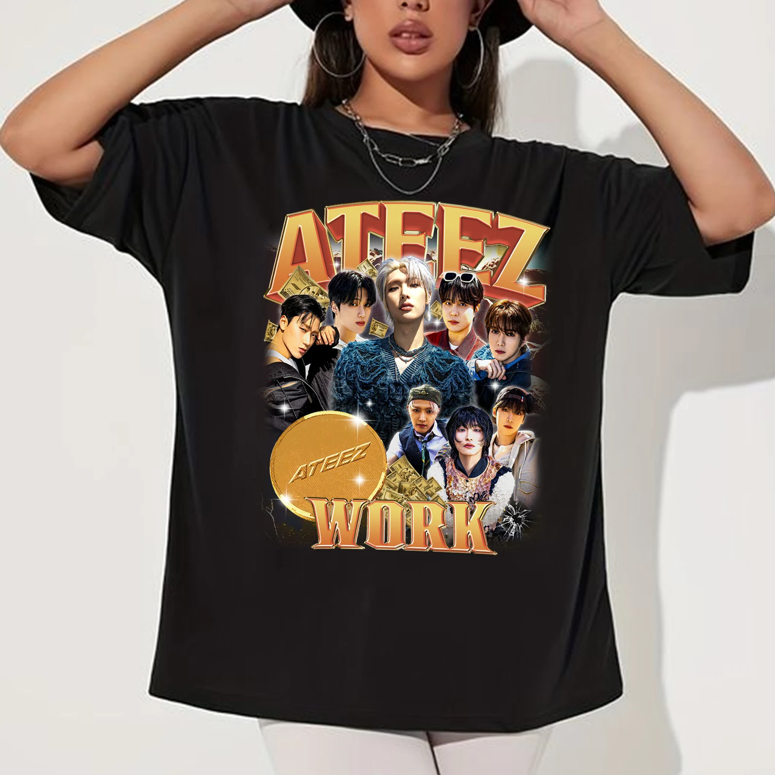 Ateez Golden Hour Part 1 Album Work T-Shirt