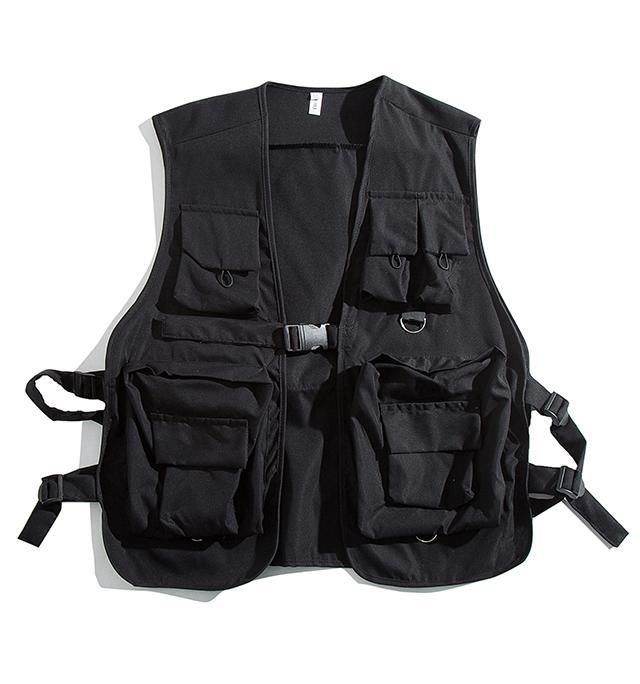 Multi-pocket Functional Vest / TECHWEAR CLUB / Techwear