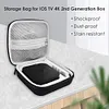 Hard Travel Carry Storage Case for TV 4K 2nd Generation Box Remote