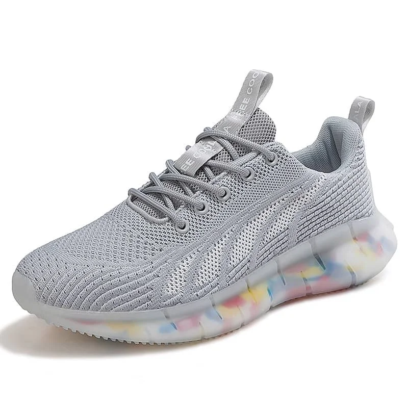 MWY Men Sneakers Black Mesh Casual Shoes Lace Up Mens Shoes Lightweight Vulcanize Shoes Couple Shoes Zapatillas Hombre