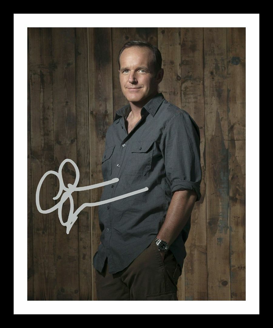 Clark Gregg Autograph Signed & Framed Photo Poster painting