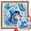 (Multi Style)Winter Window Bear-Full Embroidery 3 Strands 11CT Counted Cross Stitch-40*40CM