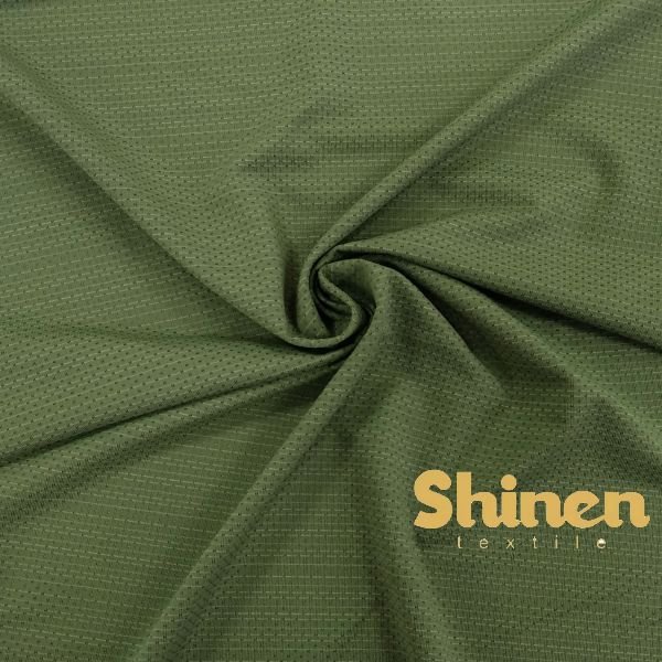 170gsm,88%NYLON+12%ELASTIC,Butterfly hole Knitted Sport Shirts Bird Eye Moisture Absorption Quick Drying Mesh Fabric