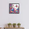 Diamond Painting-DIY Full Round Drill Flower Butterfly