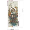 Diamond Painting -DIY Round Drill Forest Girl and the Book(30x70cm)