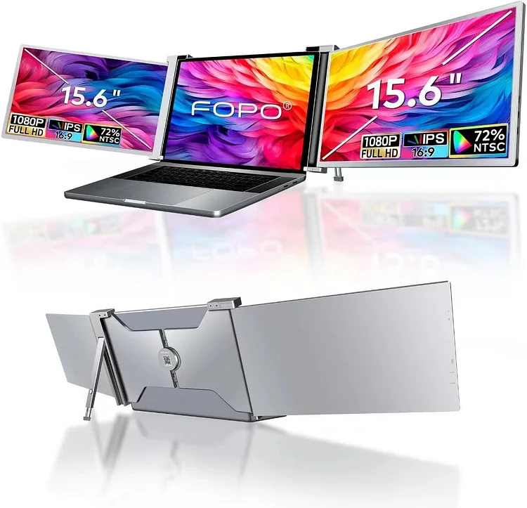 FOPO 15.6" Hanging Triple Monitor S9