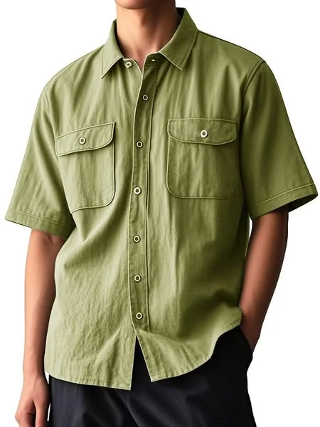 Lapel Pocket Shirt