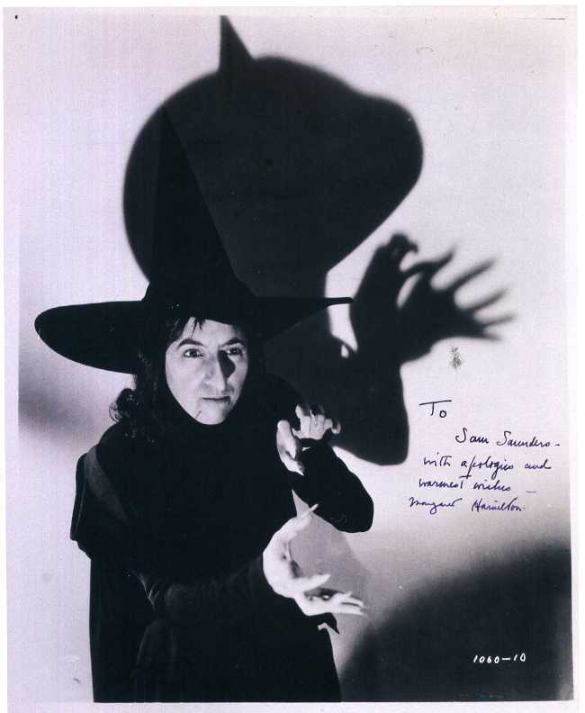 MARGARET HAMILTON Signed Photo Poster paintinggraph - Film Star Actress - preprint