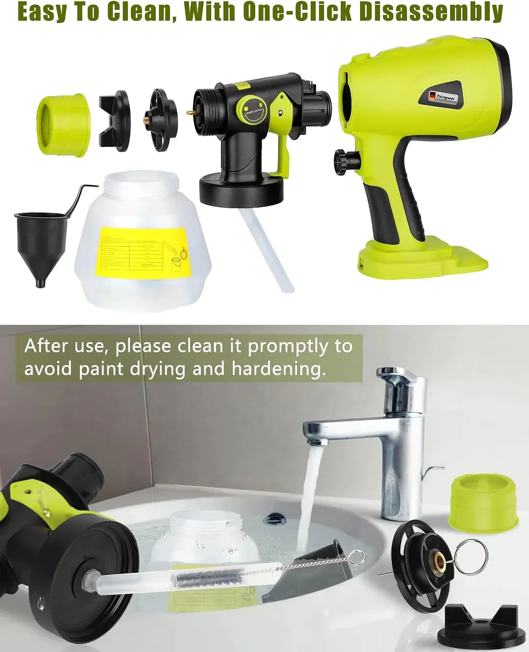 Portable Paint Spray Gun