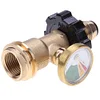 POL Propane Gas Gauge Meter Tank Built-in Leak Detector Universal for QCC1
