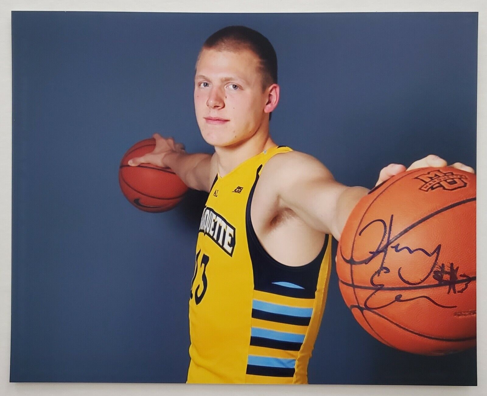 Henry Ellenson Signed 8x10 Photo Poster painting NCAA Toronto Raptors NY Knicks NBA RAD