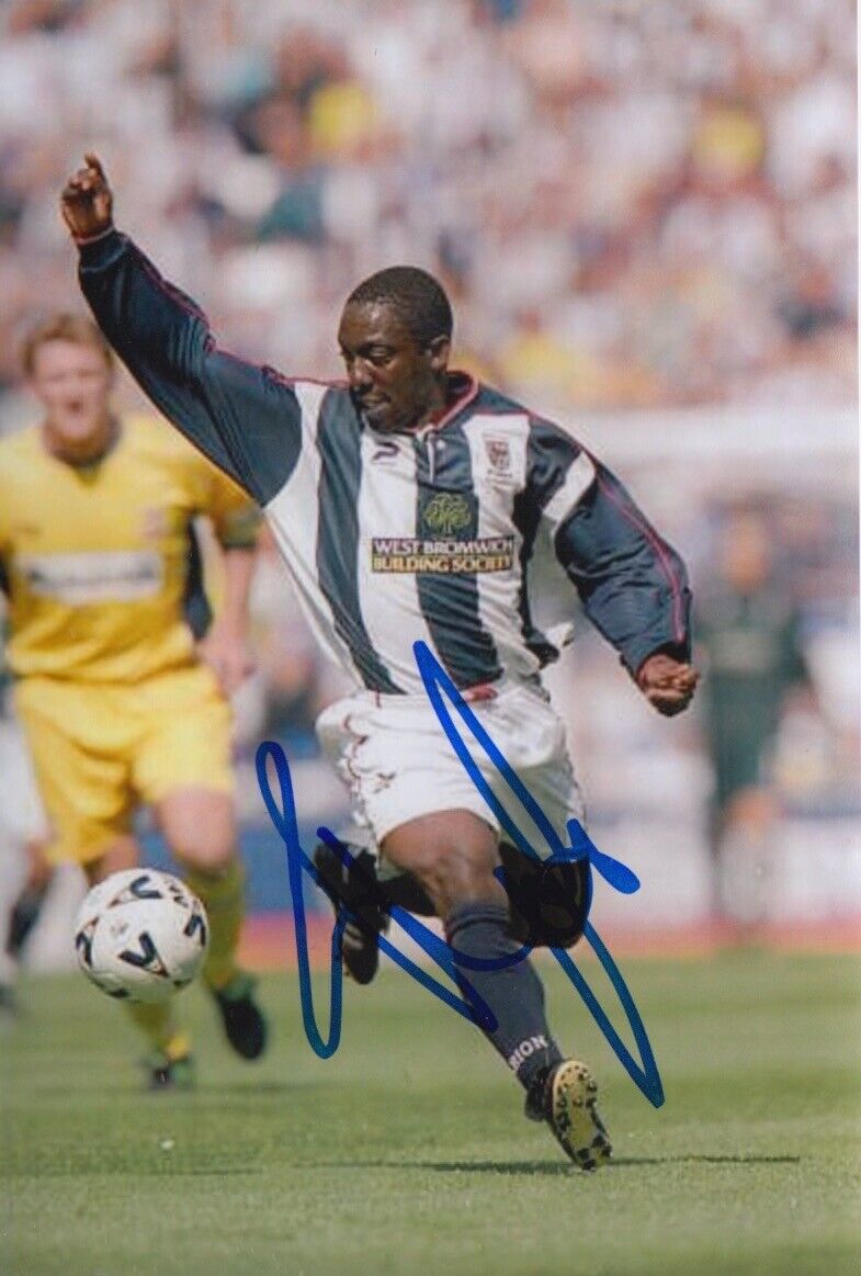 RUEL FOX HAND SIGNED 6X4 Photo Poster painting WEST BROM FOOTBALL AUTOGRAPH 1