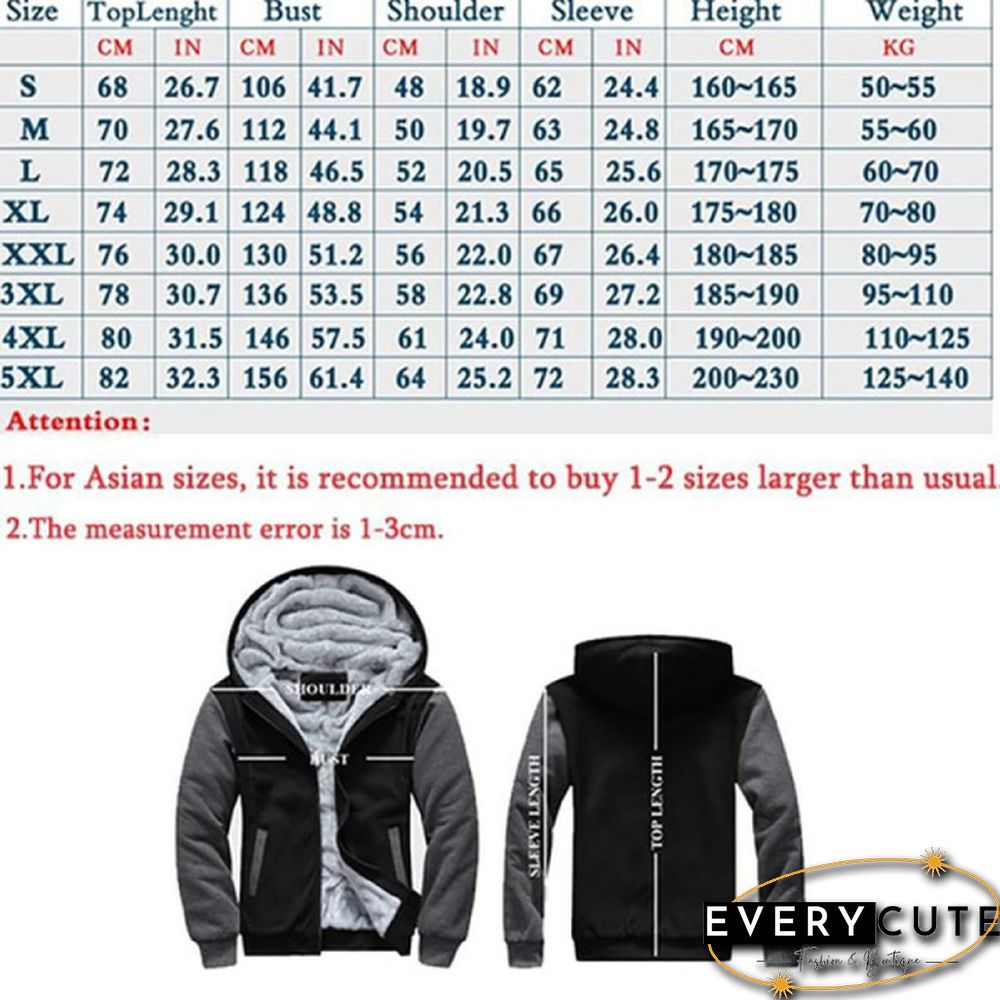 Fashion Winter Plus Fleece Jackets Men's Camouflage Hooded Cotton Down Jacket Plus Size Long Sleeve Zipper Jacket Coat