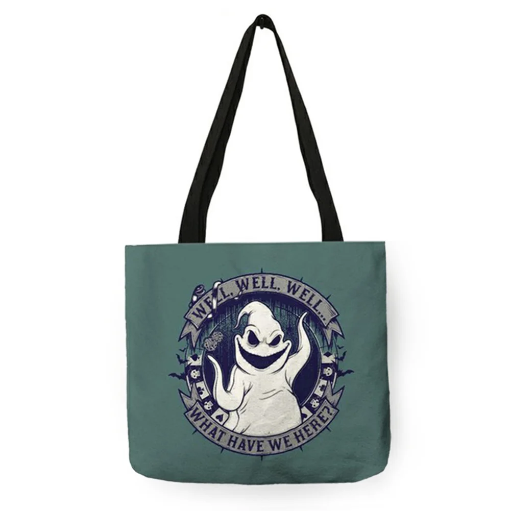 Linen Tote Bag-Cartoon