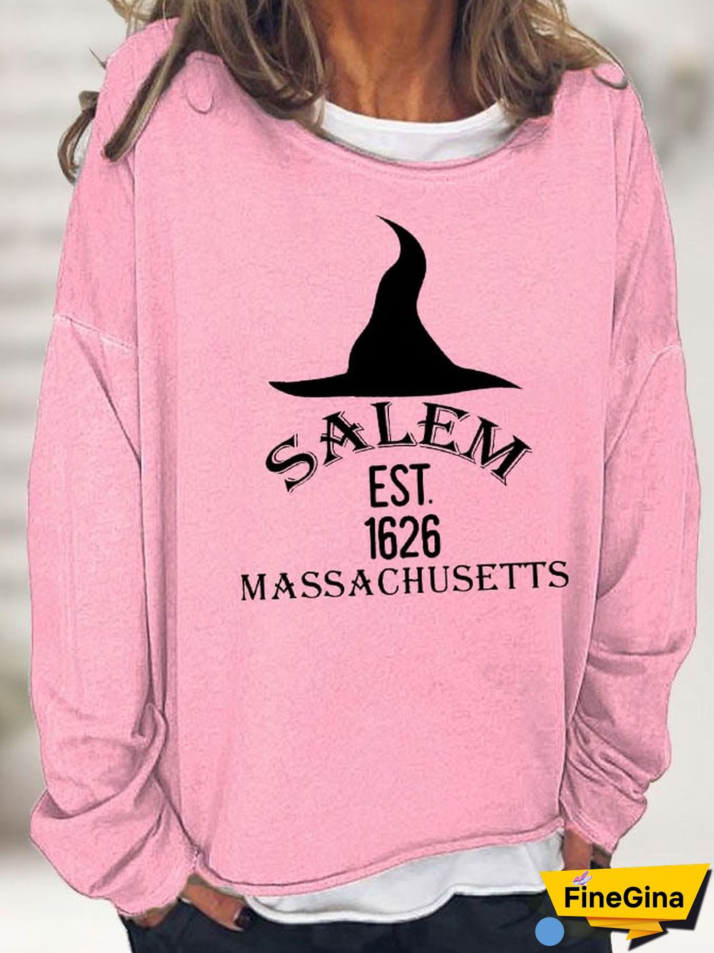 Women's Salem Massachusetts Sweatshirt