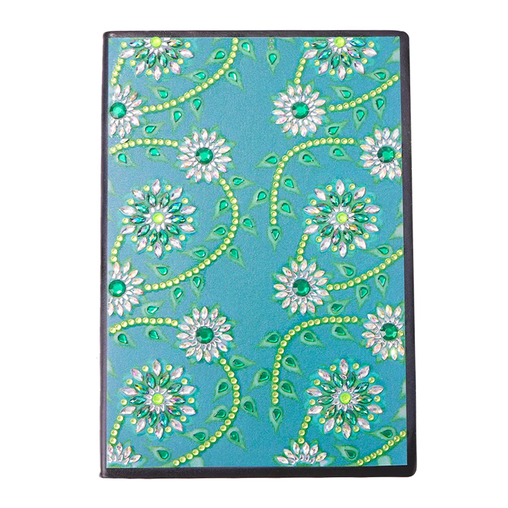 50 Pages A5 Flower Special Shape Drill Notebook 【No Strip】