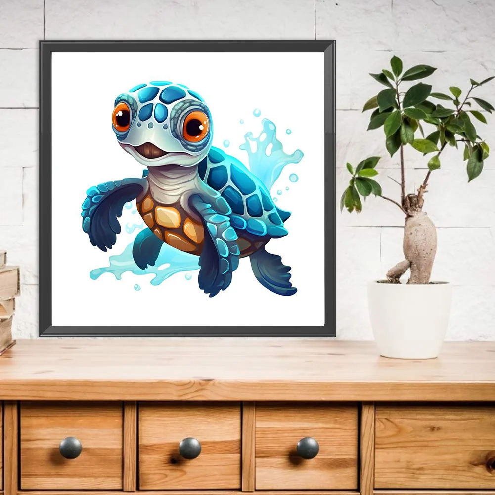 DIY Paint By Number 40*40cm - Turtle