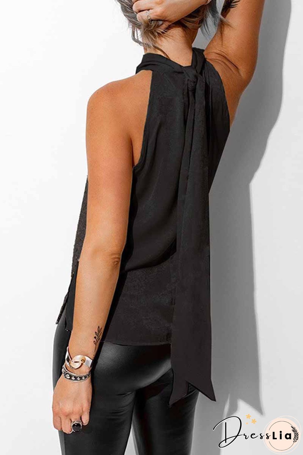 Halter Sexy Sequined Vest Tops(3 Colors)