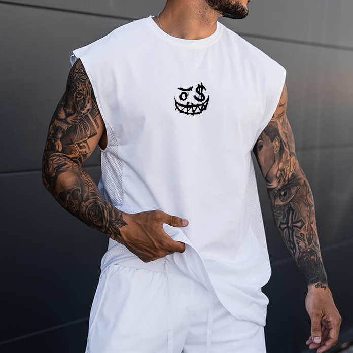 Men's Fashion Print Casual Tank Top