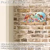 (US Local)Sea Turtle DIY Diamond Painting Hanging Hook No Hole Punching Wall Decoration