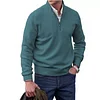 Men's Cashmere Zipper Basic Sweater