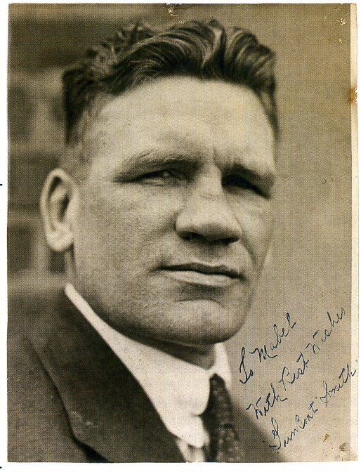 EDWARD 'GUNBOAT' SMITH Signed Photo Poster paintinggraph - WORLD HEAVYWEIGHT BOXER - preprint