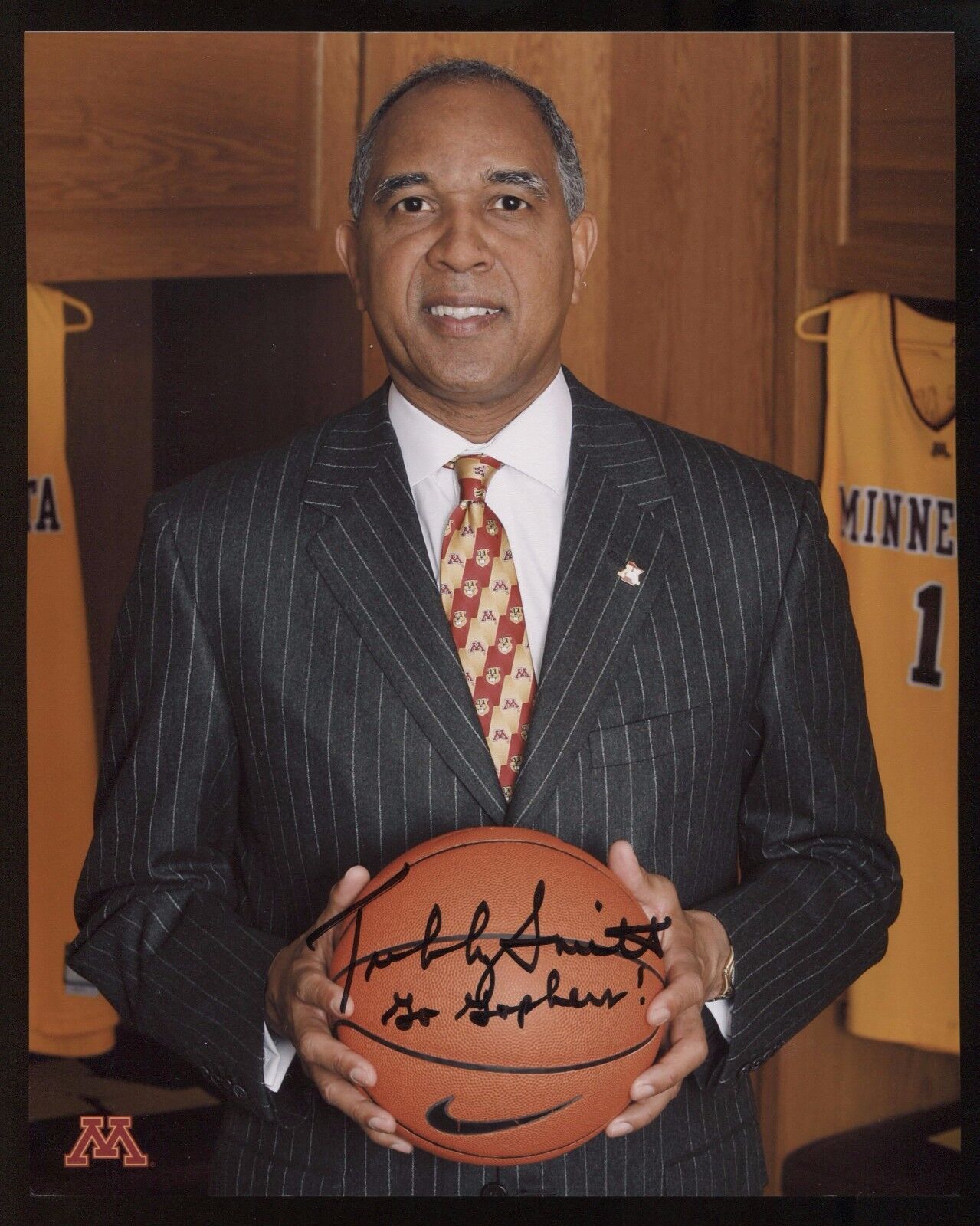 Tubby Smith Signed 8x10 Photo Poster painting College NCAA Basketball Coach Autographed Kentucky