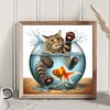 Cat Fish - Full Round Drill Diamond Painting