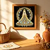Diamond Painting-DIY Crystal Rhinestone Flower Shining Girl