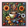 Diamond Painting-DIY Full Round Drill Coffee(40*40 CM)