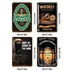 4PCS Alcohol - Metal Tin Signs Set(8*12Inch/12*16Inch) - Bar