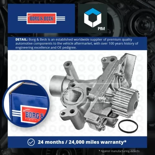 Water Pump fits PEUGEOT 806 221 2.0 00 to 01 Coolant B&B 1201E1 1201F7 1201J2 Parts