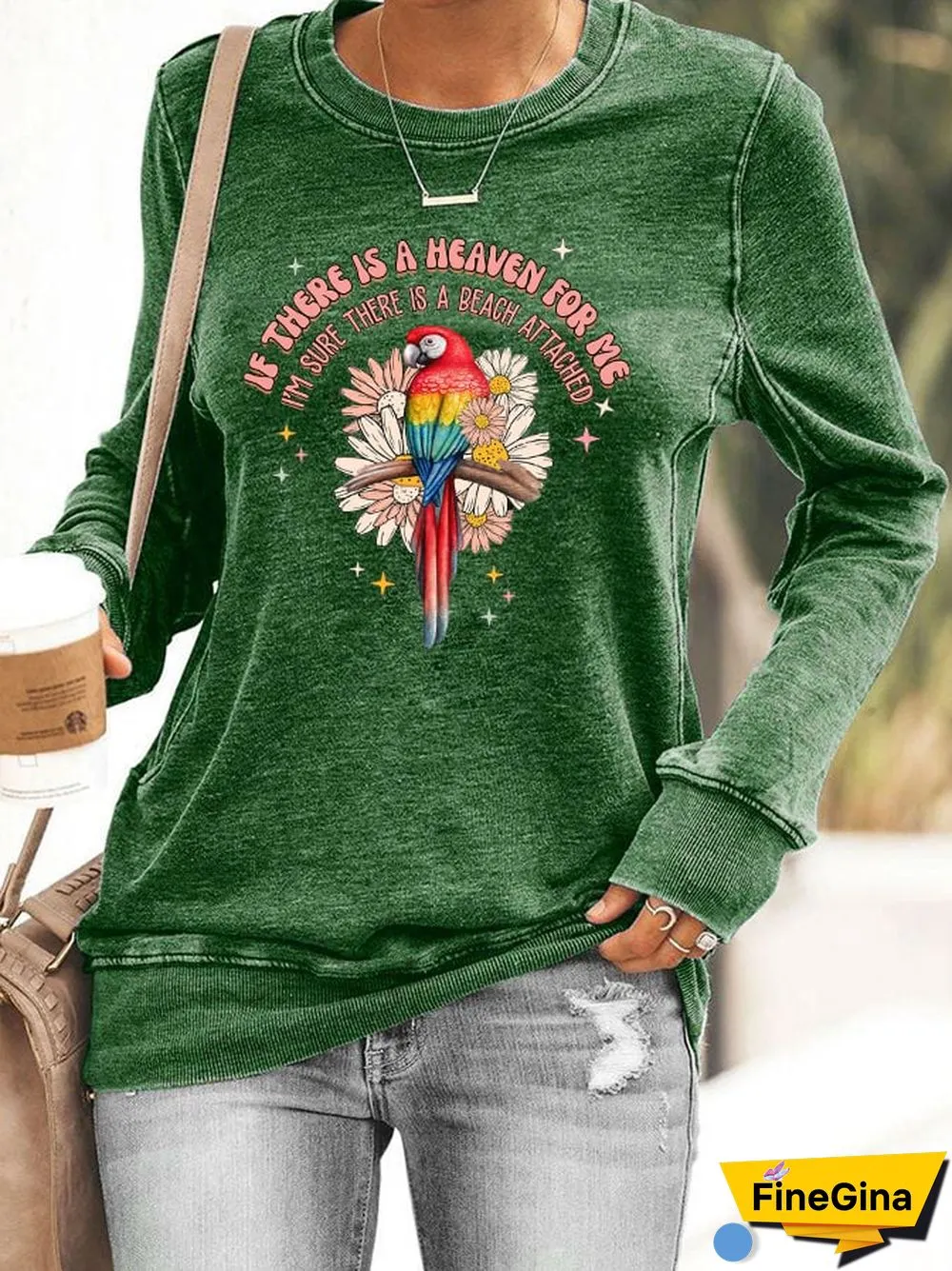 Women's If There's A Heaven For Me Casual Sweatshirt
