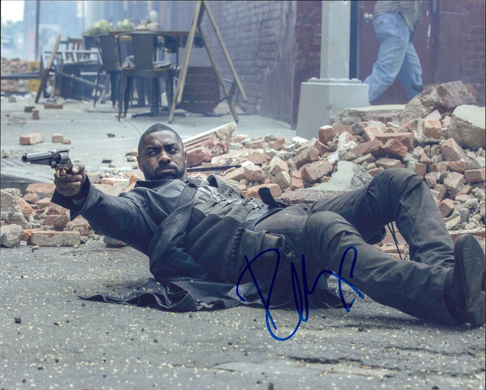 Idris Elba (The Dark Tower) signed authentic 8x10 Photo Poster painting COA