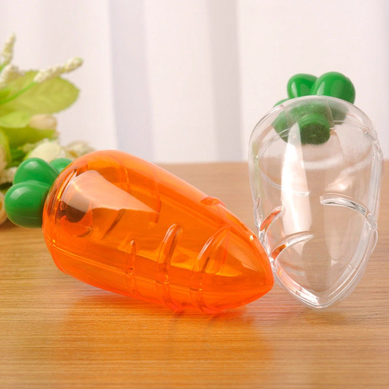 Western-style Creative Candy Box Carrot Shape Personalized Candy Box New Easter Plastic Storage Box