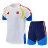 26/27 Colombia White Short-Sleeve Training Kit