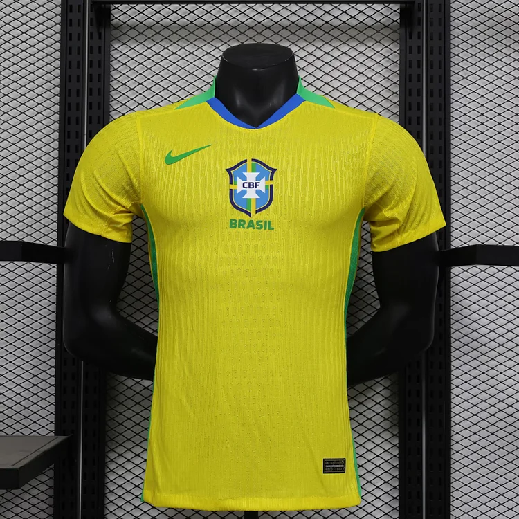 2025 Brazil Home Jersey - Player Edition