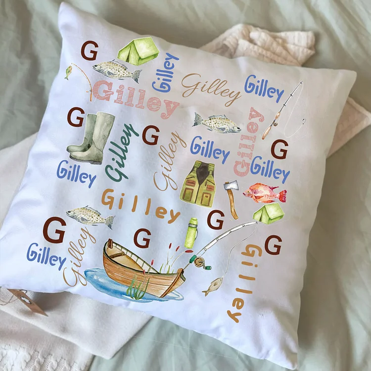 BlanketCute-Personalized Lovely Bedroom Cushion with Your Kid's Name | 02
