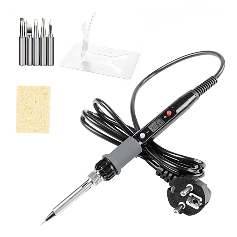 

80W LCD Tin Electric Soldering Iron Rework Station Welding Tool EU Plug, 501 Original