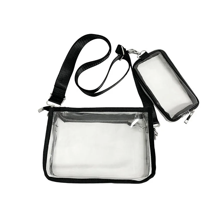 PVC Transparent Jelly Bag Crossbody Bag