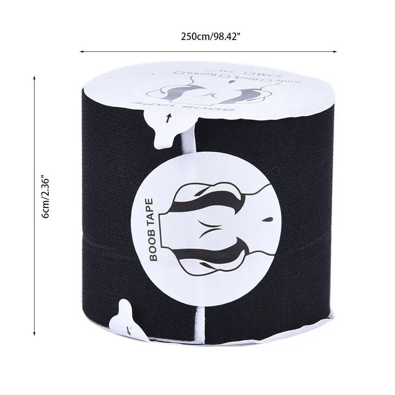 Portable Boob Tape Breast Lift Tape Push Up Tape Body Tape Prevent Sagging Chest 6cm*2.5m