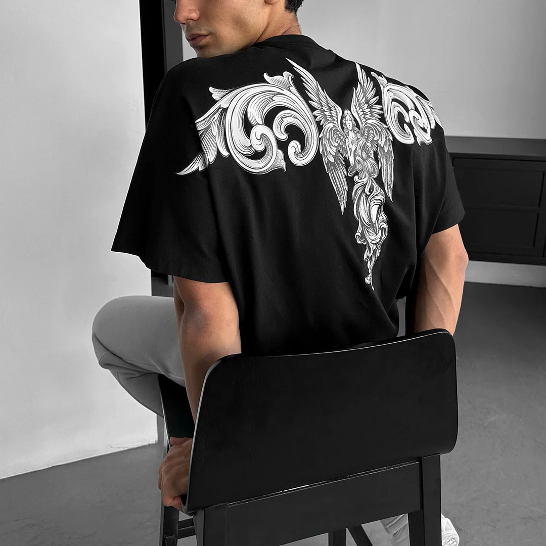 Oversized Sky Angel T-shirt