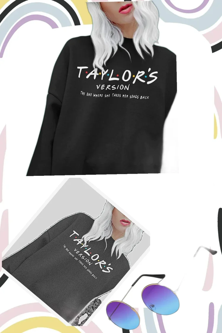 Famous Band Fans Woman Hoodie Harajuku Music Shirt Swift Vintage Friends Graphic Sweatshirt Unisex Crewneck Tops