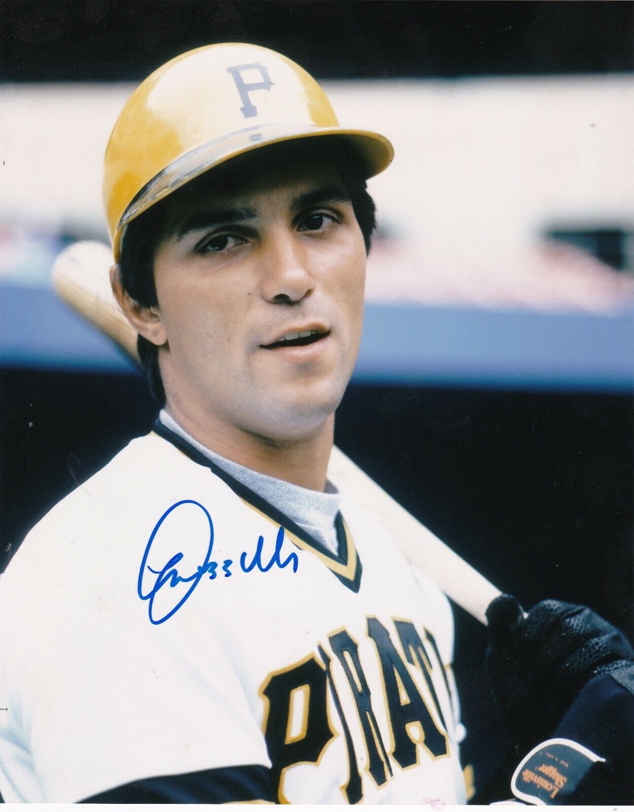 LEE MAZZILLI PITTSBURGH PIRATES ACTION SIGNED 8x10